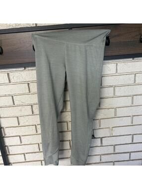 Nike Women's Green and Grey Legging